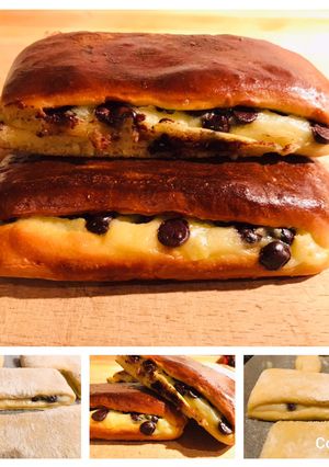 Une photo de Brioches suisses aux pépites de chocolat