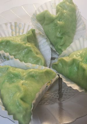 Foto resep Bakpao Pandan Isi keju Tanpa Mixer