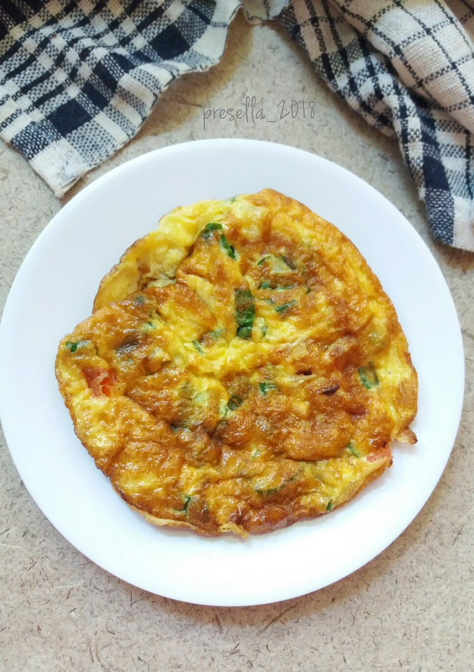 Foto resep Telur dadar gobal-gabul