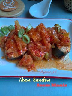 Foto resep Ikan Sarden Asem Manis