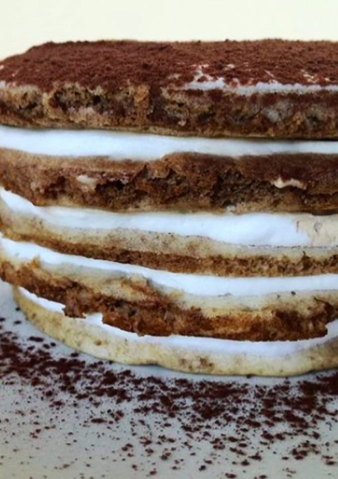 Una foto de Tiramisú fit