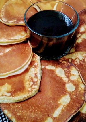 صورة لوصفة بان كيك بالبنان بنين ورائع