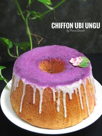 Langkah Mudah untuk Membuat Resep Chiffon Cake Ubi Ungu yang Uenak Anti Ribet, Bikin Ngiler