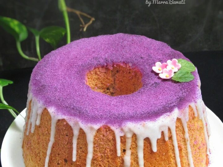 Langkah Mudah untuk Membuat Resep Chiffon Cake Ubi Ungu yang Uenak Anti Ribet, Bikin Ngiler