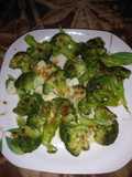 Brócoli con ajo y tabasco
