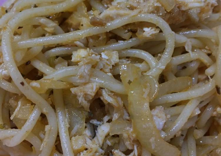 Simple Chicken Bolognese Spaghetti
