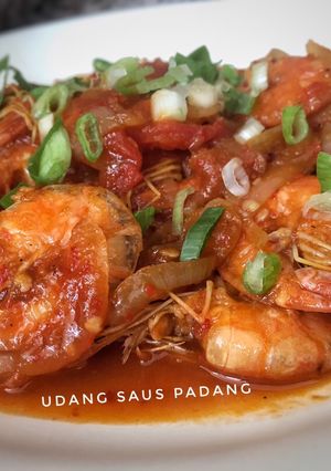 Foto resep Udang Saus Padang 👌🏻