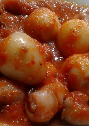 Foto resep Sambel Pedas Cumi Telur Puyuh