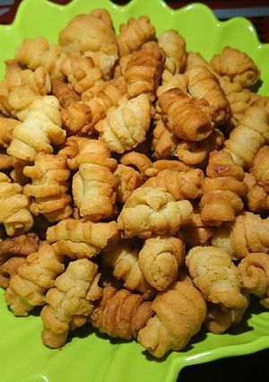 Foto resep Roti Garpu Manis renyah kress 😘