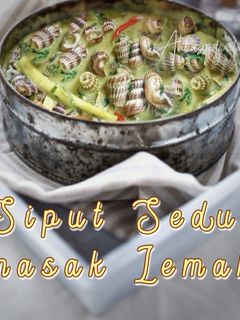 Gambar Siput Sedut masak lemak