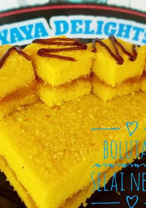 Foto resep Bolu tape feat selai nenas