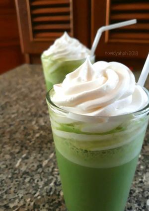 Foto resep Homemade Greentea Frappuccino