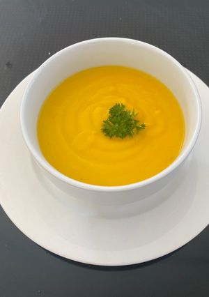 A picture of Easy Pumpkin Soup.