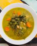 Minestrone di cannellini con verza