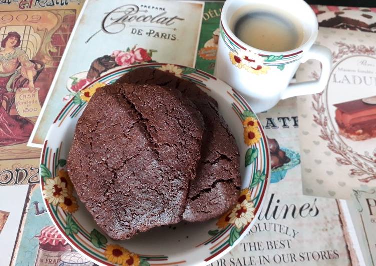 Falsos polvorones de chocolate