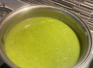 Una foto de Crema de brócoli & espinacas