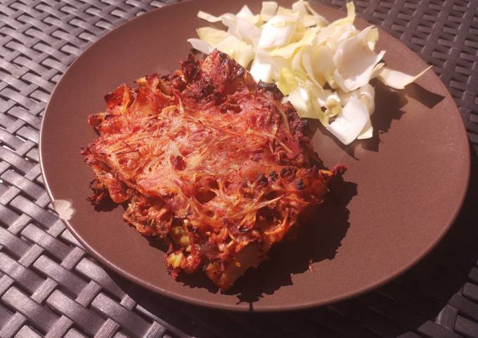 Lasagne sans gluten et sans lactose