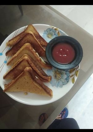 A picture of Veg sandwich.
