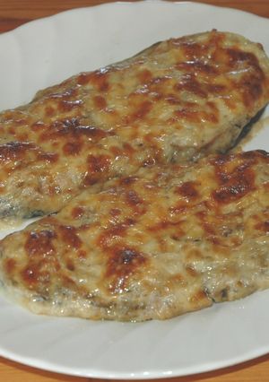 Una foto de Berenjenas rellenas