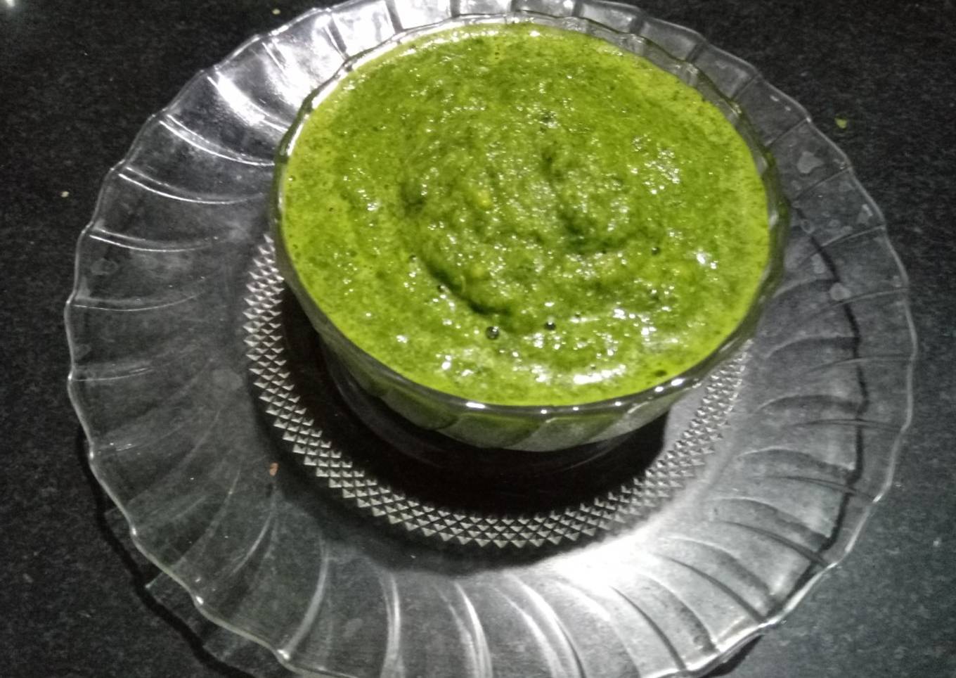Mango green chutney