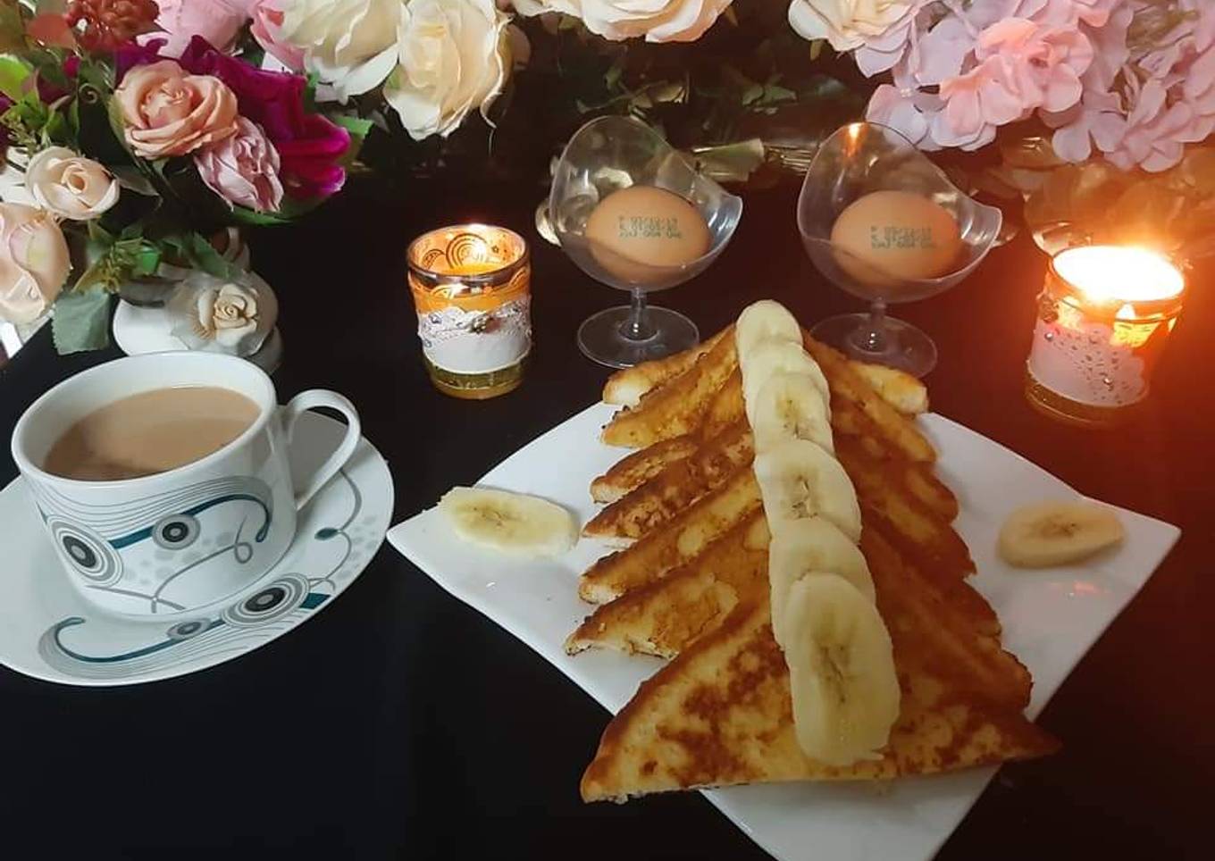 French Toast with Banana 🍌 😋