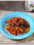 Oseng Ikan Asin Tenggiri Tahu Tempe
