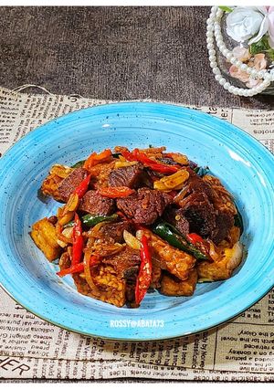 Foto resep Oseng Ikan Asin Tenggiri Tahu Tempe
