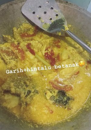 Foto resep Garih betanak (haruan/gabus & hintalu/telur) khas banjar