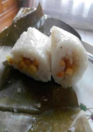Foto resep Lontong isi sayuran