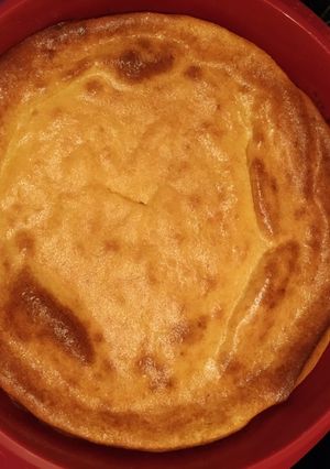 Una foto de Tarta de queso al horno
