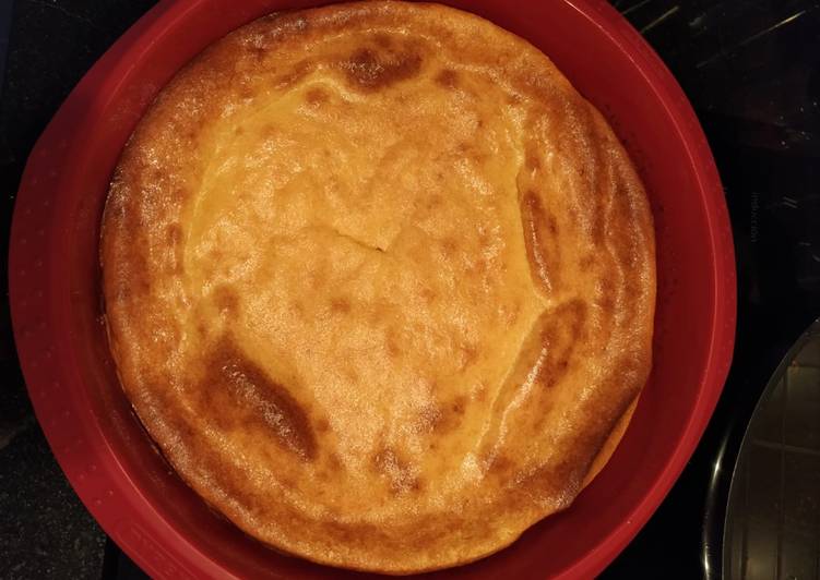 Tarta de queso al horno