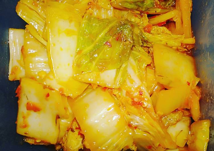 Kimchi dgn kearifan lokal ala saya