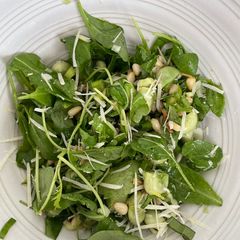 Quick broad bean salad A picture of Quick broad bean salad.