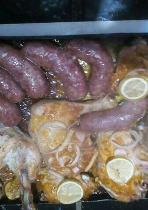 Una foto de Pollo a la salsa de mayonesa