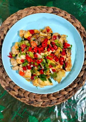 Foto resep Tahu Telor Virall versi sat set