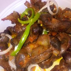 A picture of Peppered gizzard.
