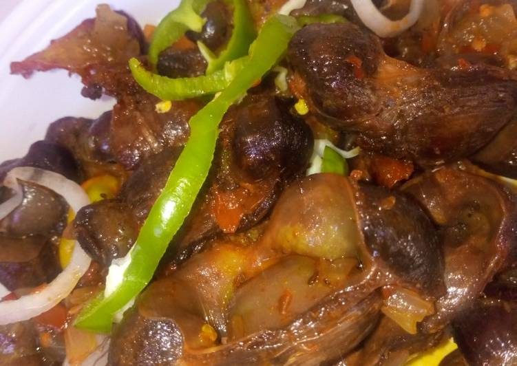 Easy Peppered gizzard Recipe | Easy to make Peppered gizzard Favorite