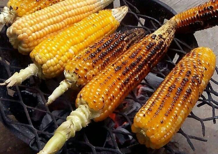 Simple Way to Make Perfect Roasted corn Cooking Basics for Beginners