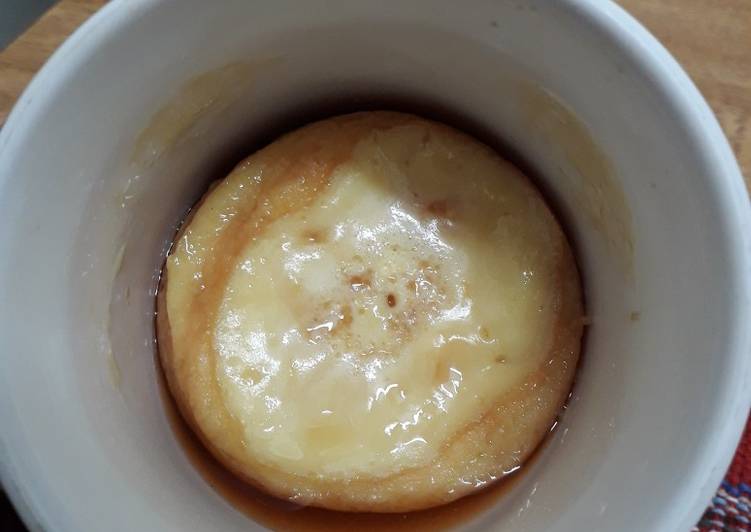 # Pudim de caneca no microondas - Gozhowgos