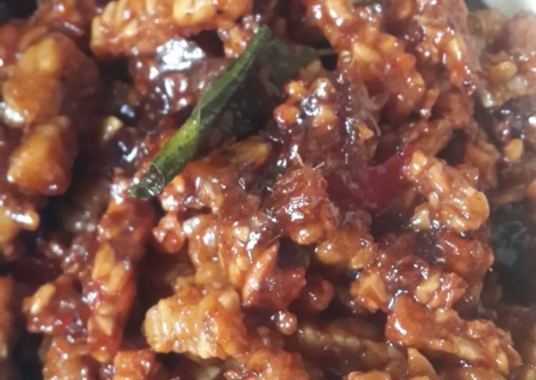 Resep Kering Tempe Pedas Manis 😙, Lezat