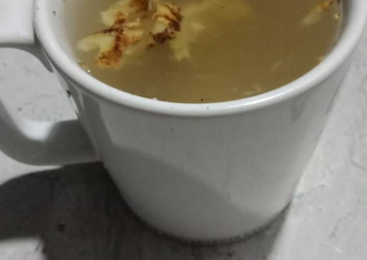 Wedang janis (jahe-jeruk nipis)