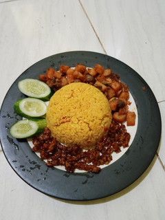 Foto resep Sambal goreng kentang ati ampela pete
