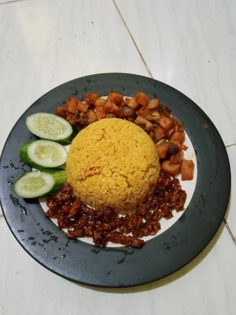 Easy Steps to Prepare Recipes Sambal goreng kentang ati ampela pete the Perfect So Delicious.