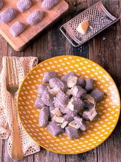 Foto di Gnocchi di patate viola