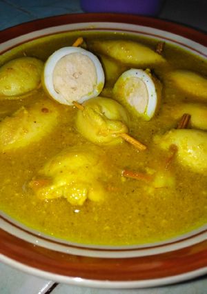 Foto resep Gulai cumi gendut