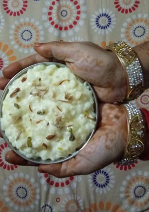 A picture of Saboodana kheer.