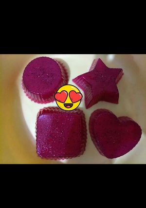 Foto resep Puding Buah Naga