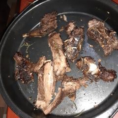 A picture of Nyama choma mbuzi.