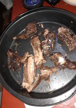 A picture of Nyama choma mbuzi.