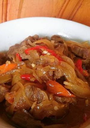Foto resep Olahan daging sederhana | Daging kecap